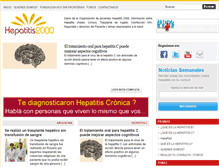 Tablet Screenshot of hepatitis2000.org